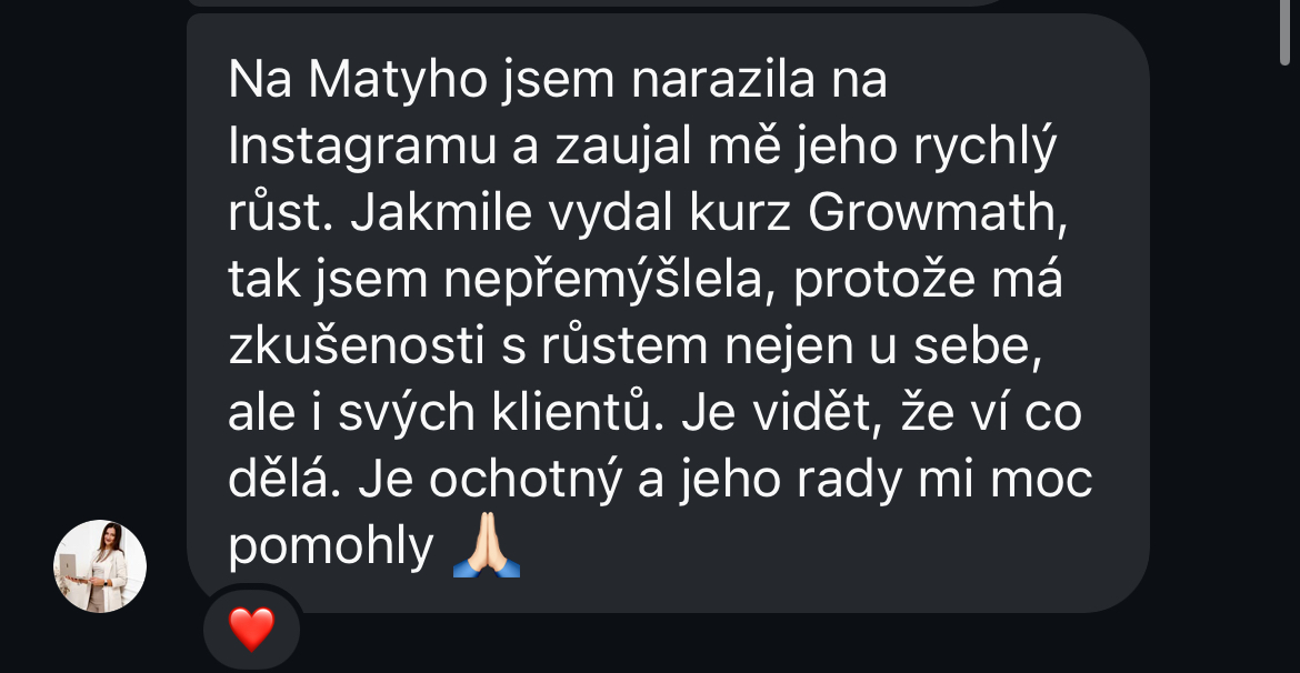 Recenze klienta